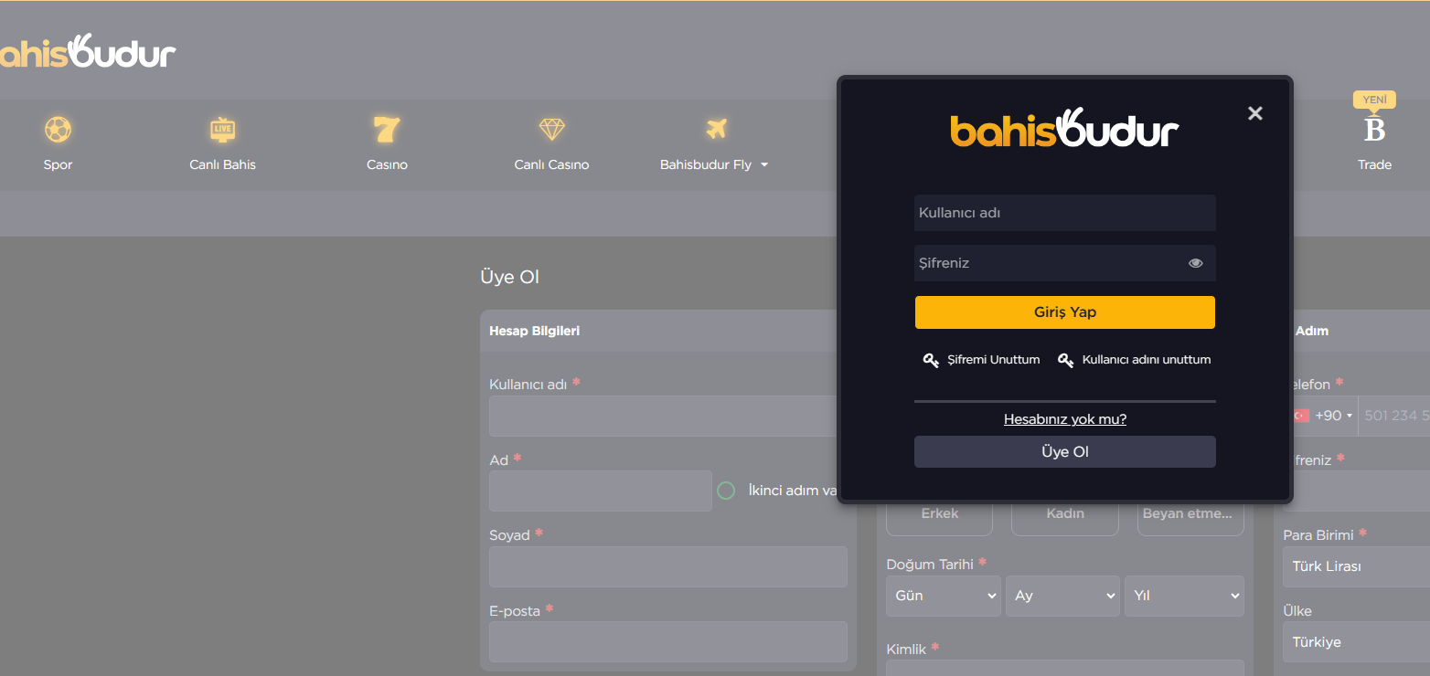 bahisbudur güncel giriş